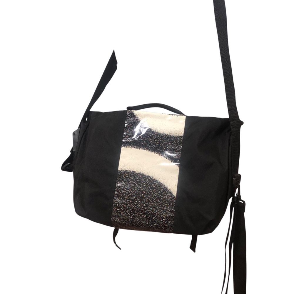 AutoDesk Black and White Messenger Computer Laptop Crossbody Bag work Career - Picture 3 of 13